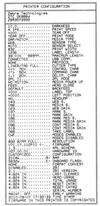 GK888d-printer configuration