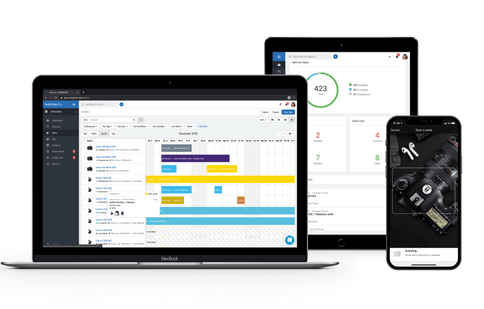 Equipment Management Software - Cheqroom